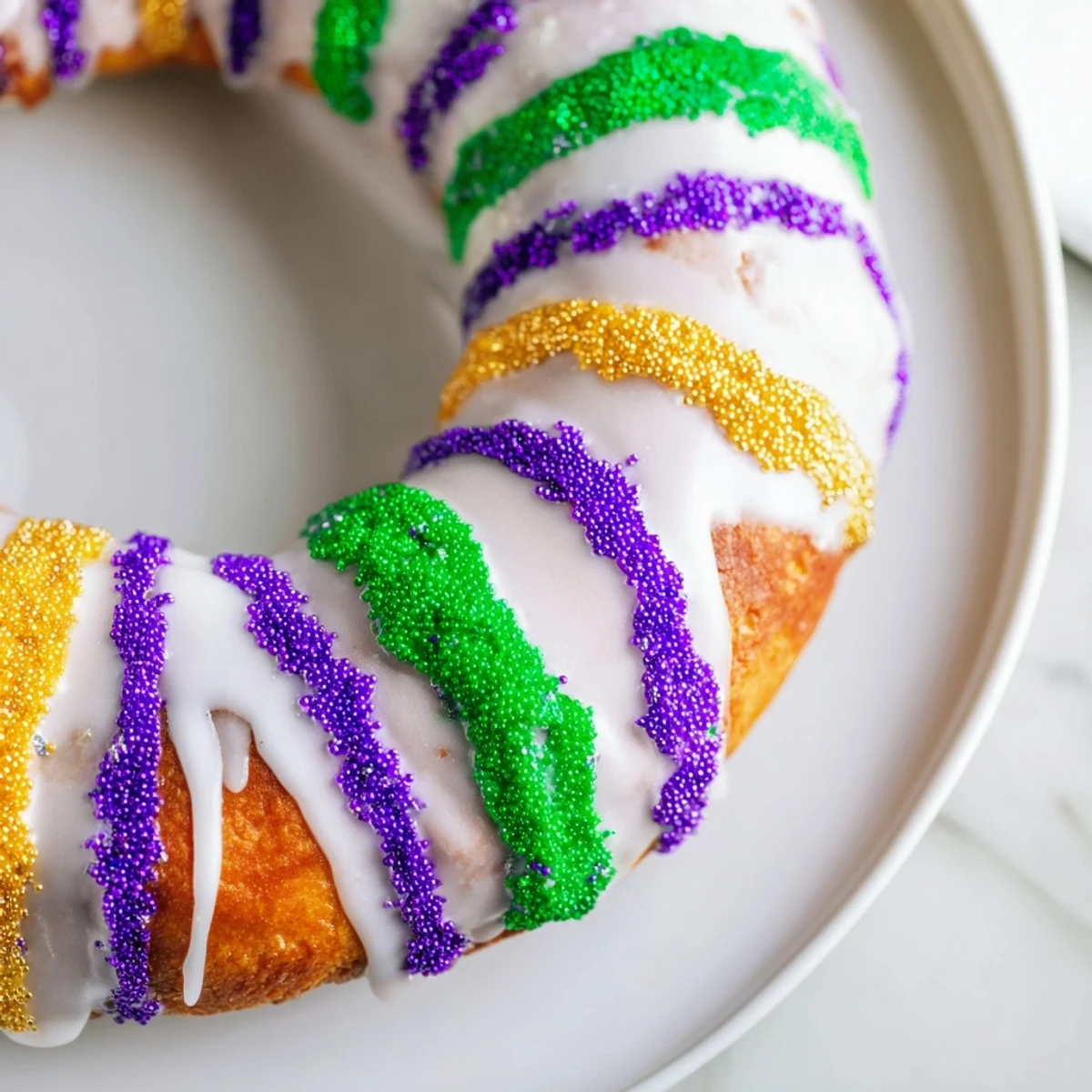 King Cake Sweet Bread