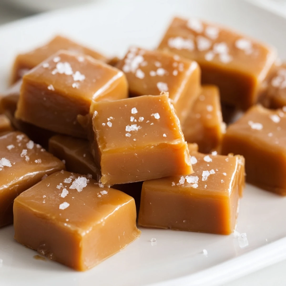 Soft Buttery Sea Salt Caramels