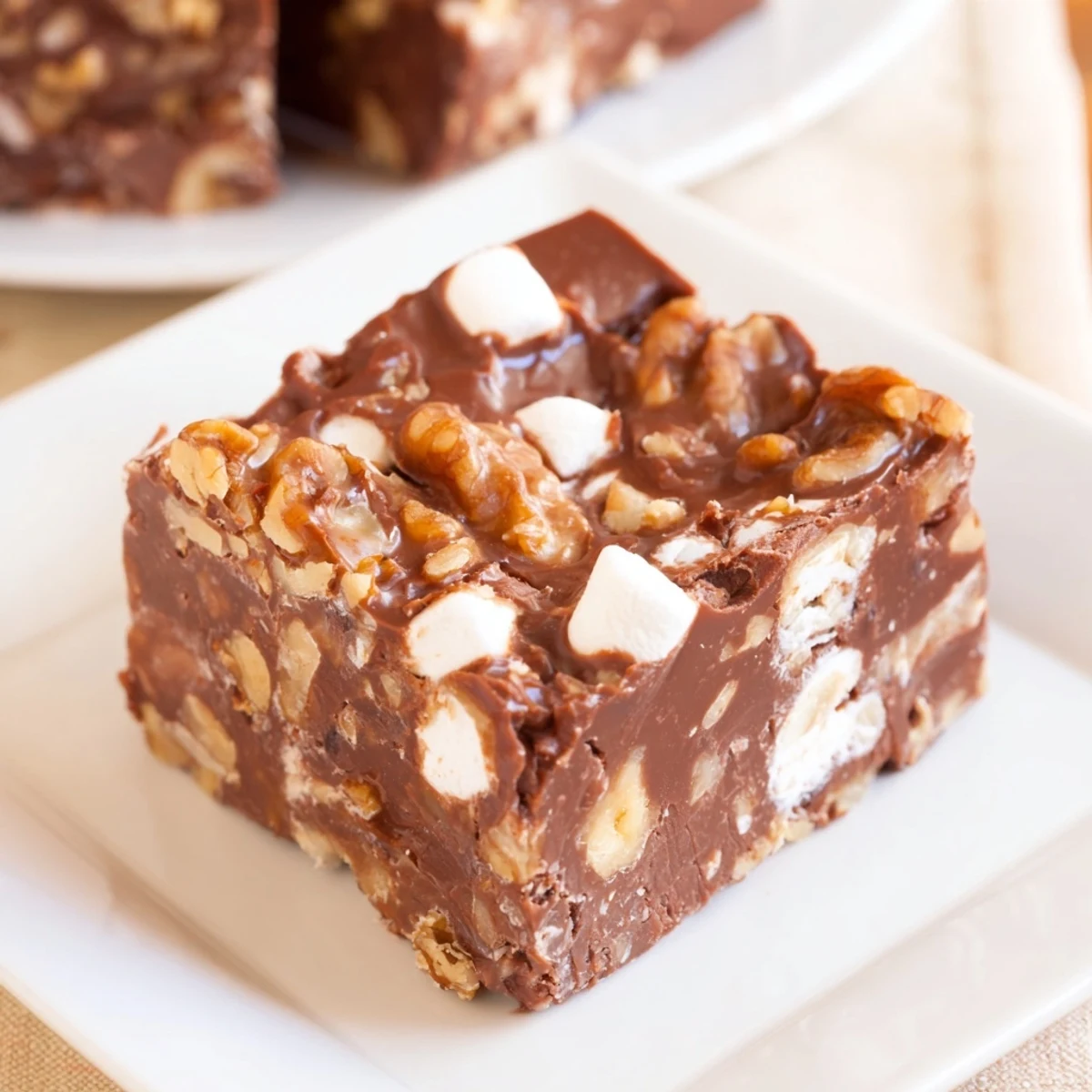 Rich Chocolate with Marshmallows