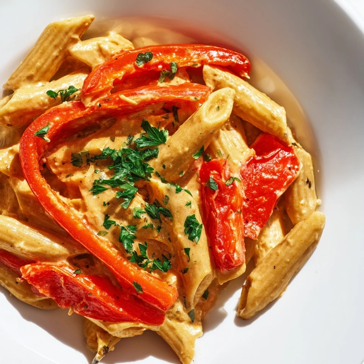 A skillet of Creamy Cajun pasta topped with extra Parmesan, perfect for weeknight dinners.