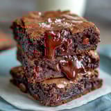 Decadent brownie cookies with chocolate chips, chewy and fudgy, baked from a boxed mix for easy indulgence.