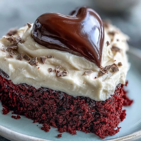 Freshly sliced Red Betty Boop Heart Cake reveals a soft red crumb and swirls of cream cheese frosting.