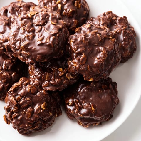 No-Bake Chocolate Oatmeal Cookies