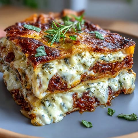 One-Pan Smoky Veggie Lentil Lasagne