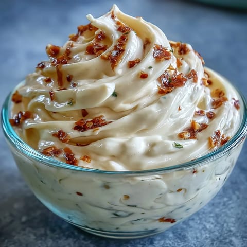 Homemade chipotle lime mayonnaise in a glass jar, showcasing its rich, creamy texture and vibrant color.