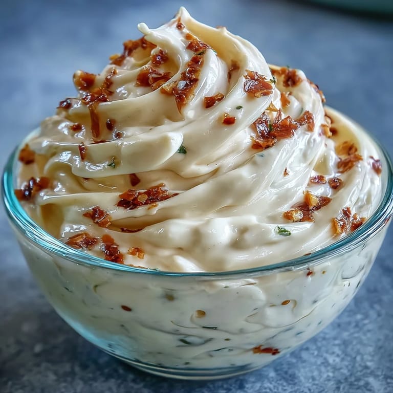 Homemade chipotle lime mayonnaise in a glass jar, showcasing its rich, creamy texture and vibrant color.